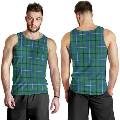 Douglas Ancient Tartan Plaid Men Tank Top