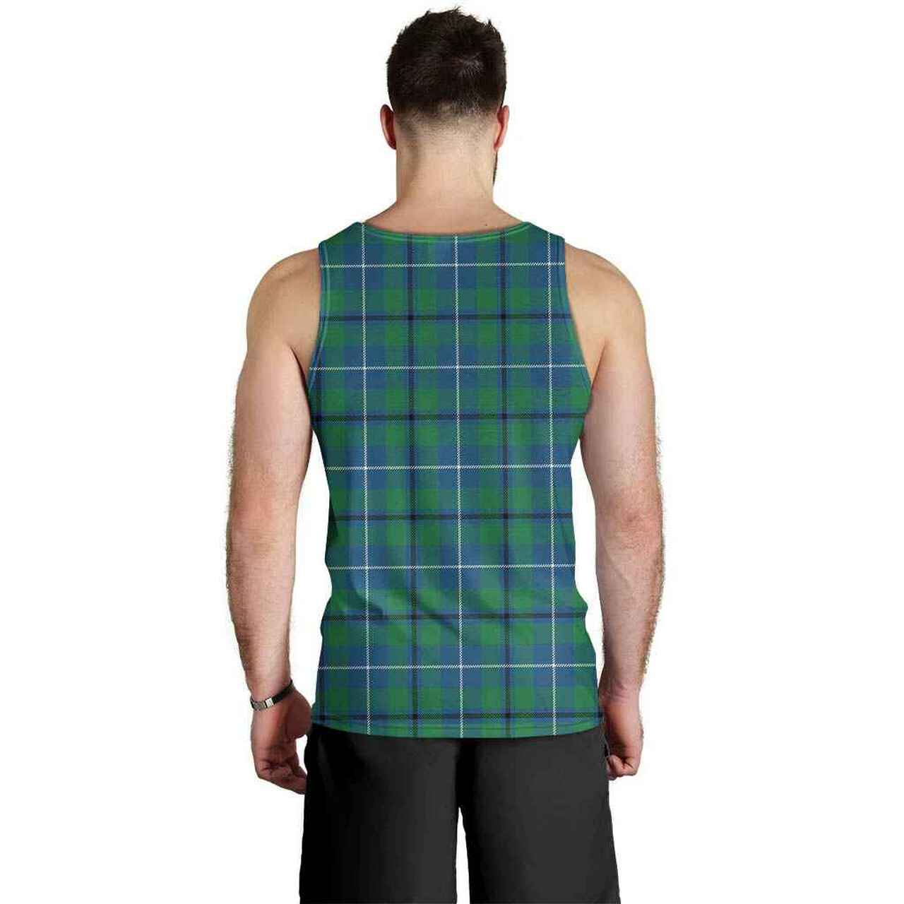 Douglas Ancient Tartan Plaid Men Tank Top