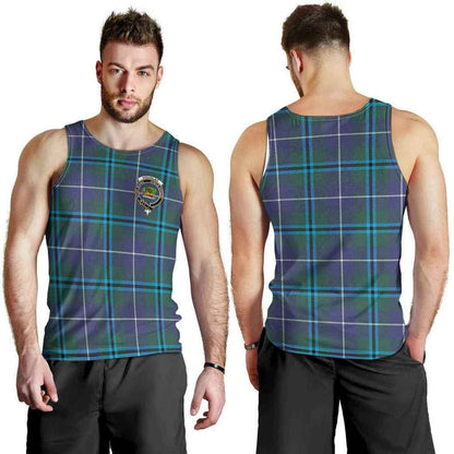 Douglas Tartan Crest Men Tank Top