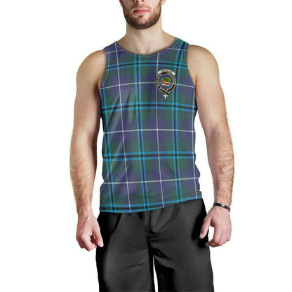 Douglas Tartan Crest Men Tank Top