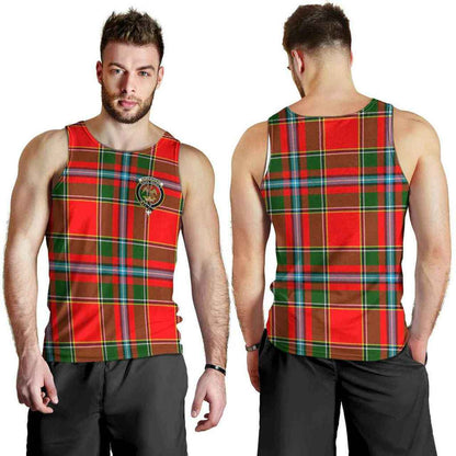 Drummond Tartan Crest Men Tank Top