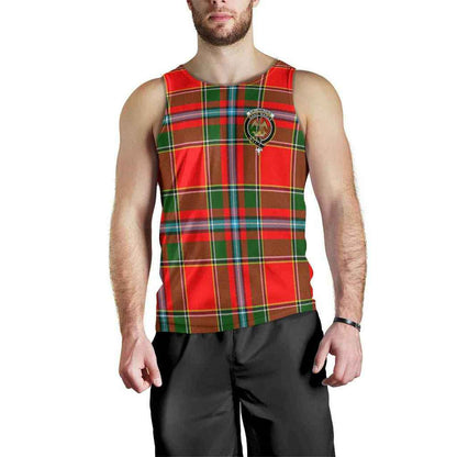 Drummond Tartan Crest Men Tank Top