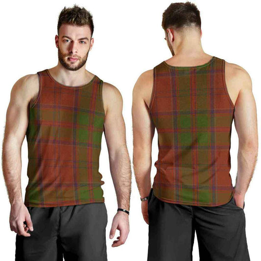 Drummond Tartan Plaid Men Tank Top