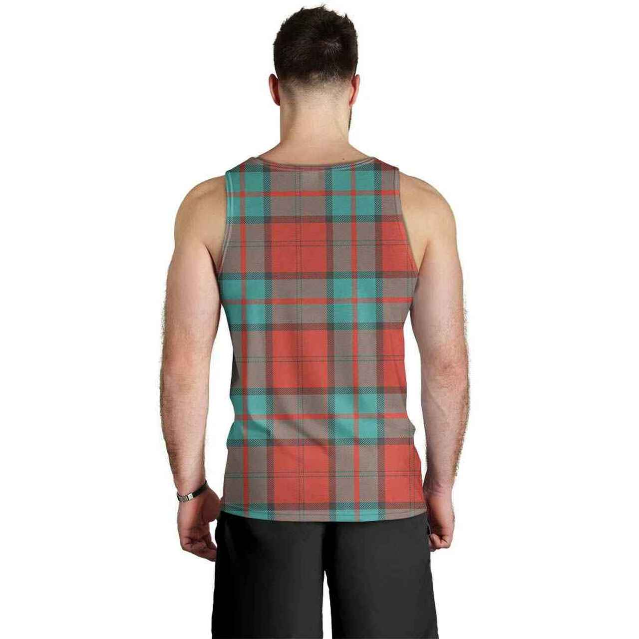 Dunbar Ancient Tartan Plaid Men Tank Top