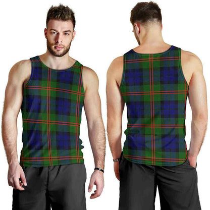 Dundas Modern 02 Tartan Plaid Men Tank Top