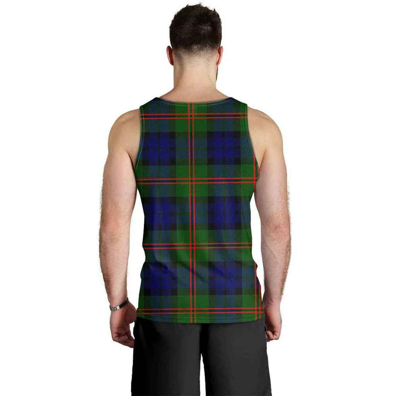 Dundas Modern 02 Tartan Plaid Men Tank Top