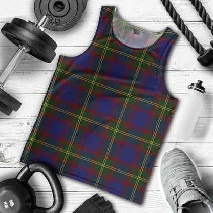 Durie Tartan Plaid Men Tank Top