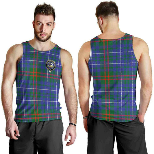 Edmonstone (of Duntreath) Tartan Crest Men Tank Top