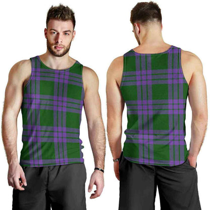 Elphinstone Tartan Plaid Men Tank Top