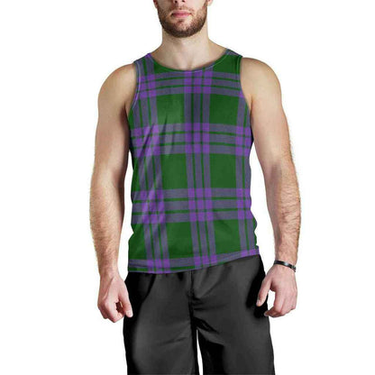 Elphinstone Tartan Plaid Men Tank Top