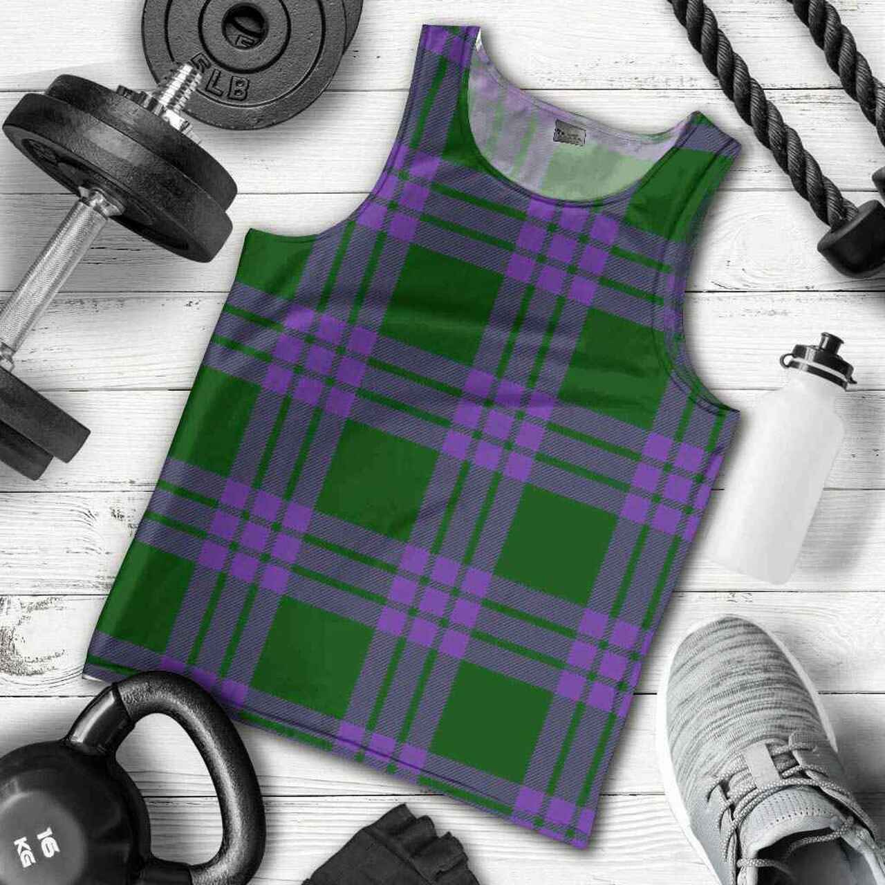 Elphinstone Tartan Plaid Men Tank Top