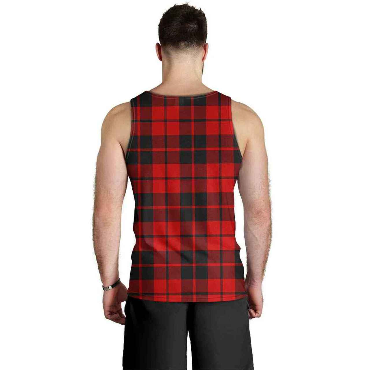 Ettrick District Tartan Plaid Men Tank Top