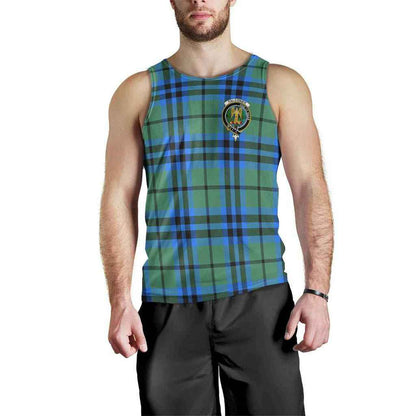 Falconer Tartan Crest Men Tank Top