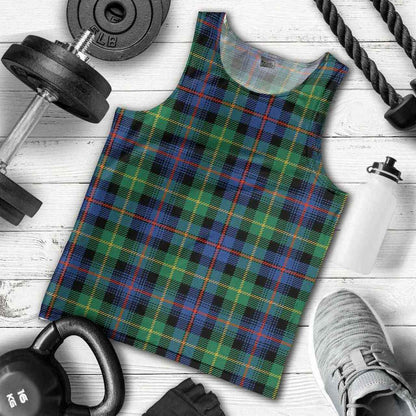 Farquharson Ancient Tartan Plaid Men Tank Top