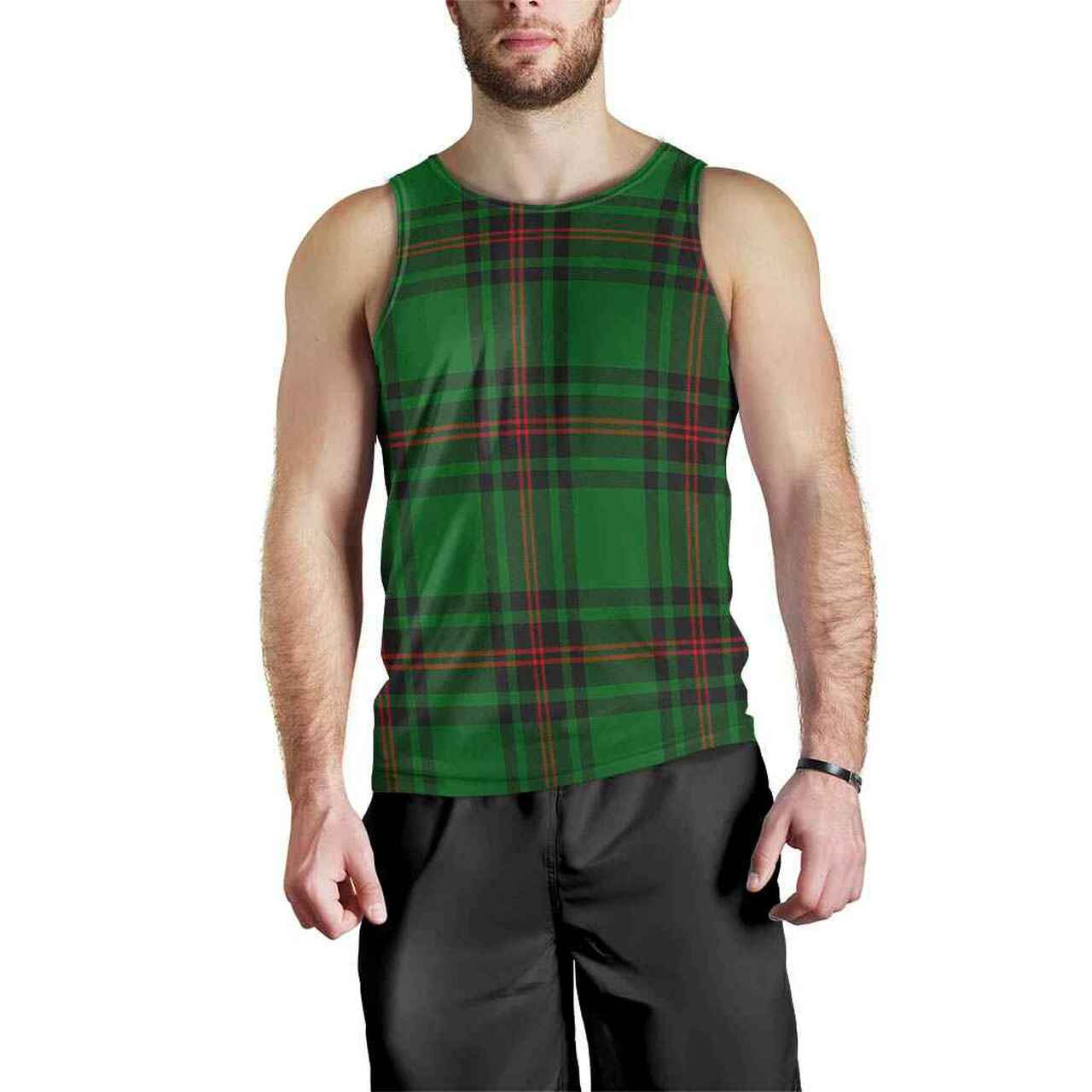 Fife District Tartan Plaid Men Tank Top