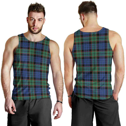 Fletcher Ancient Tartan Plaid Men Tank Top