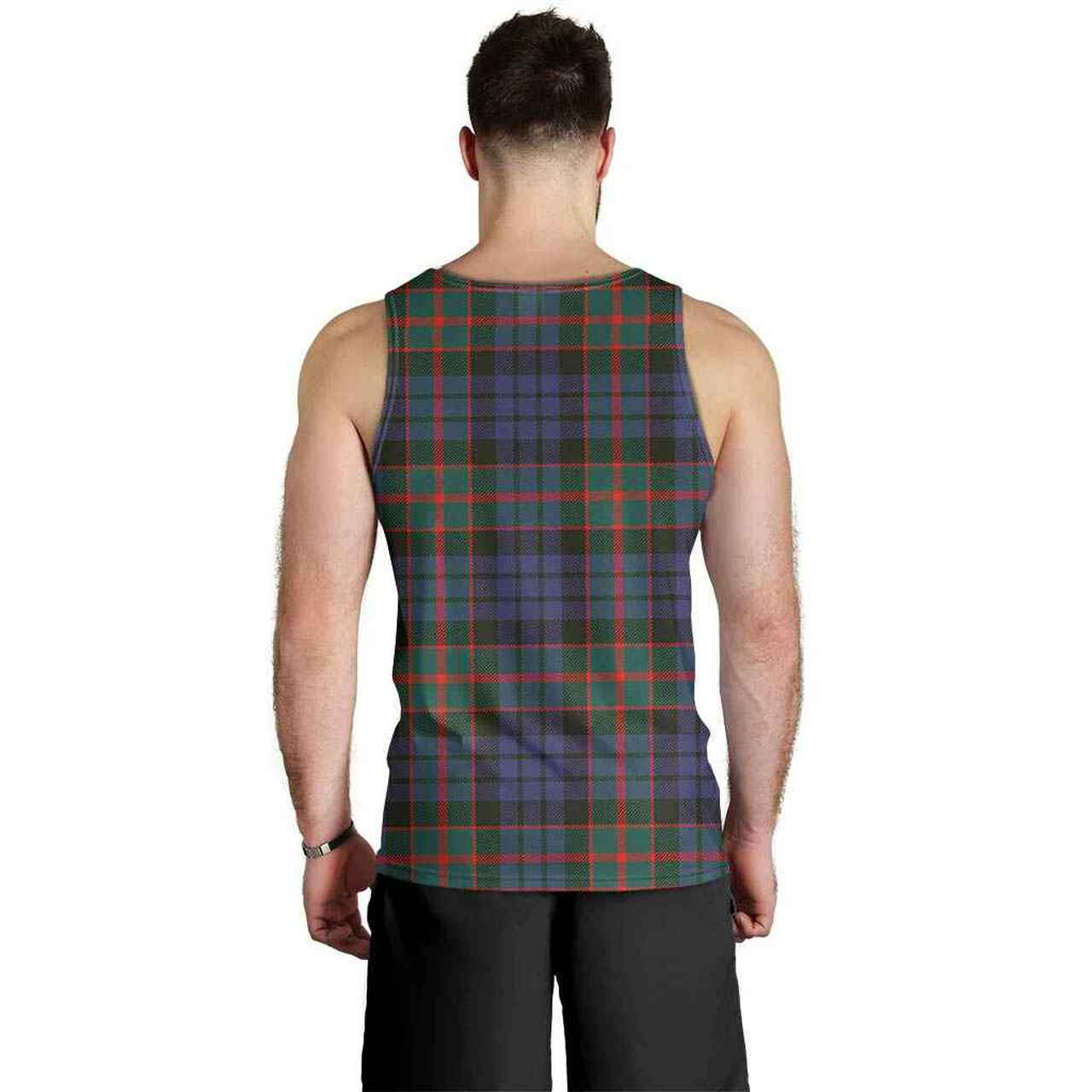 Fletcher of Dunans Tartan Plaid Men Tank Top