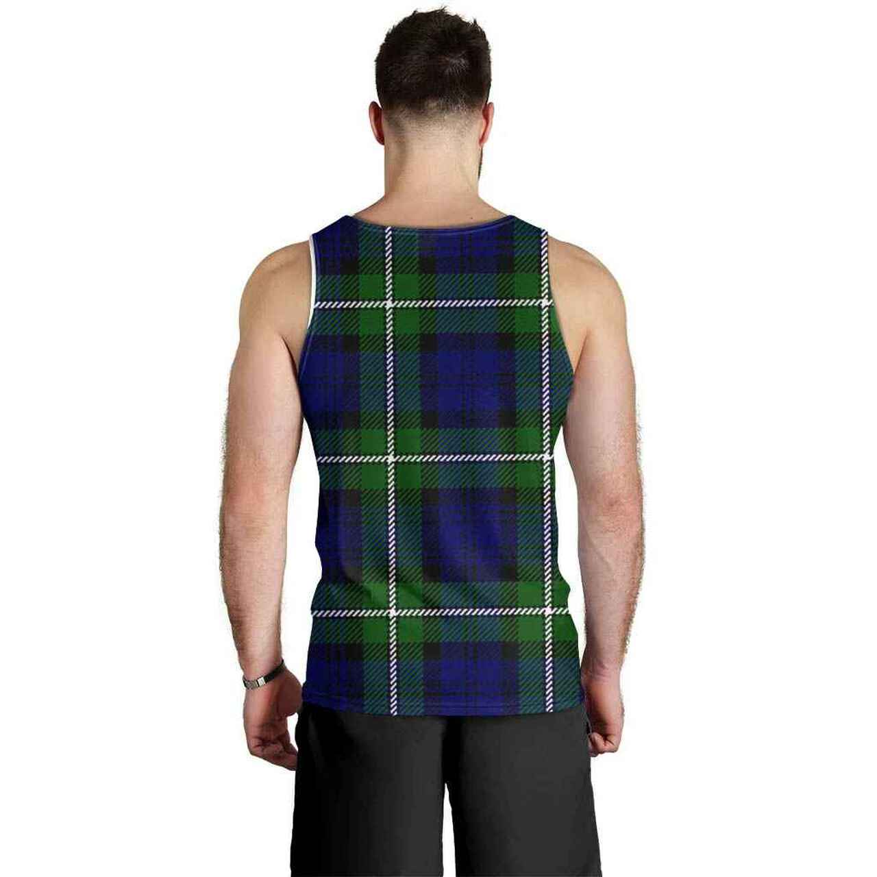 Forbes Tartan Crest Men Tank Top