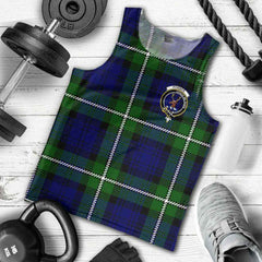 Forbes Tartan Crest Men Tank Top