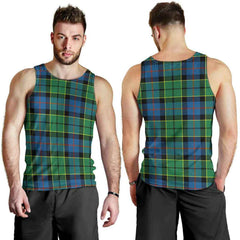 Forsyth Ancient Tartan Plaid Men Tank Top