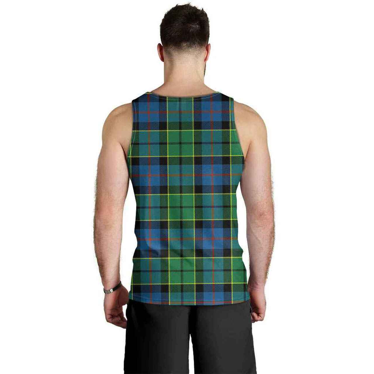 Forsyth Ancient Tartan Plaid Men Tank Top