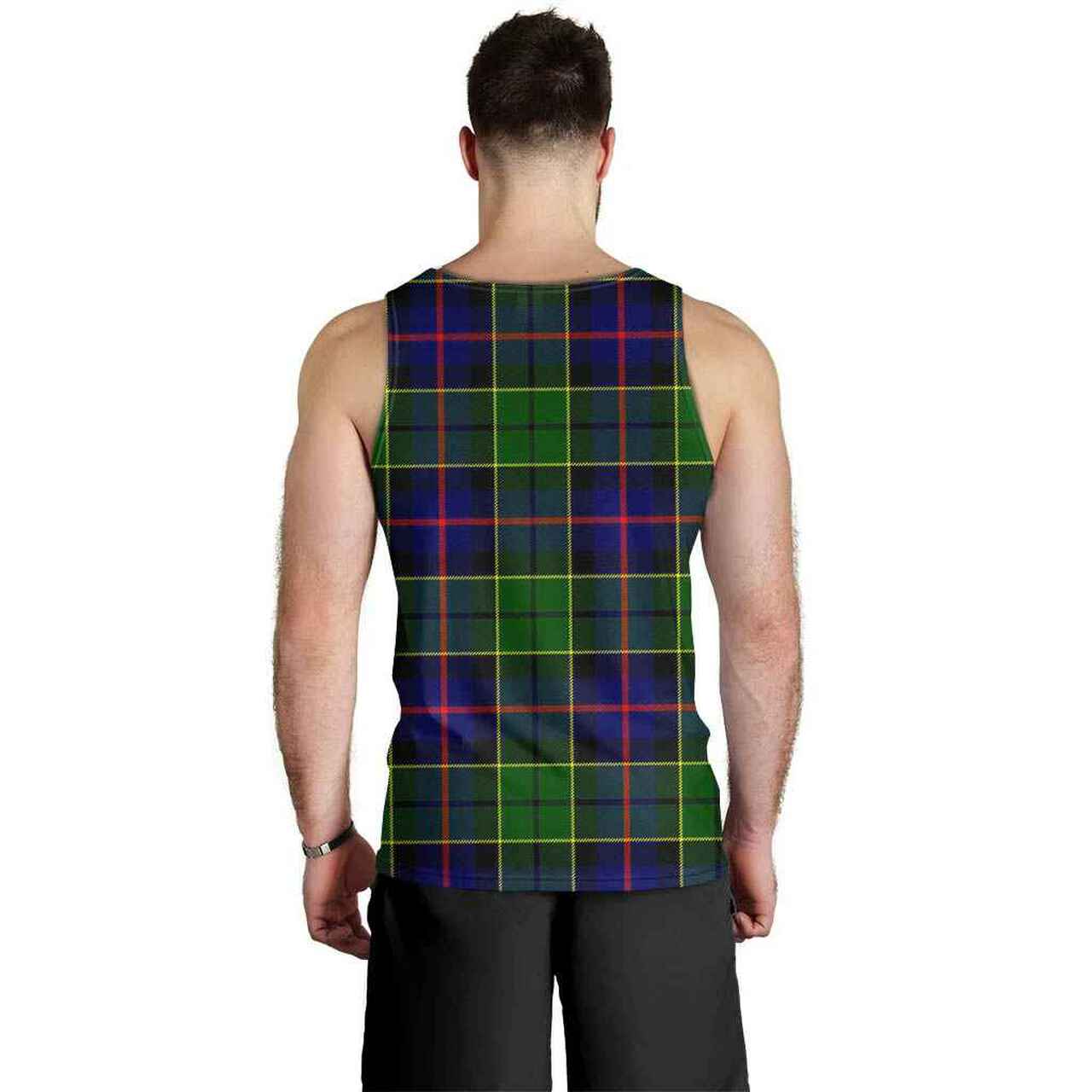 Forsyth Modern Tartan Plaid Men Tank Top