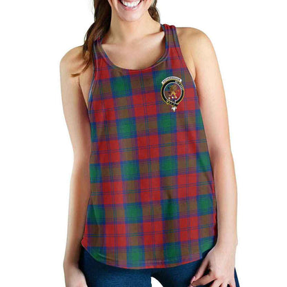 Fotheringham Tartan Crest Women Racerback Tank