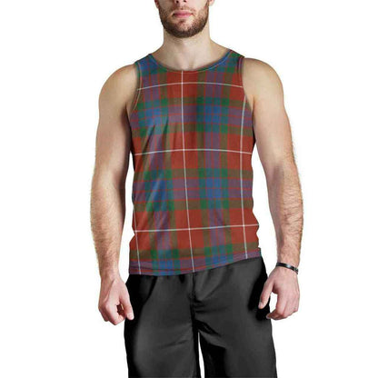 Fraser Ancient Tartan Plaid Men Tank Top