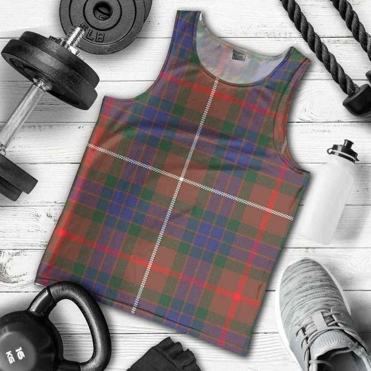 Fraser Hunting Modern Tartan Plaid Men Tank Top