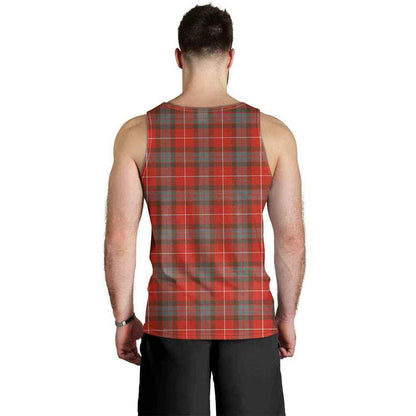 Fraser Weathered Tartan Plaid Men Tank Top