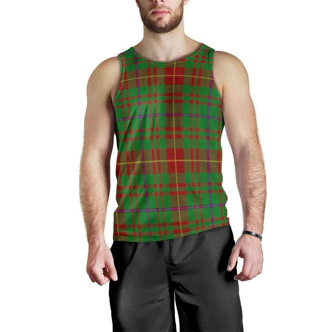 Fulton Tartan Plaid Men Tank Top