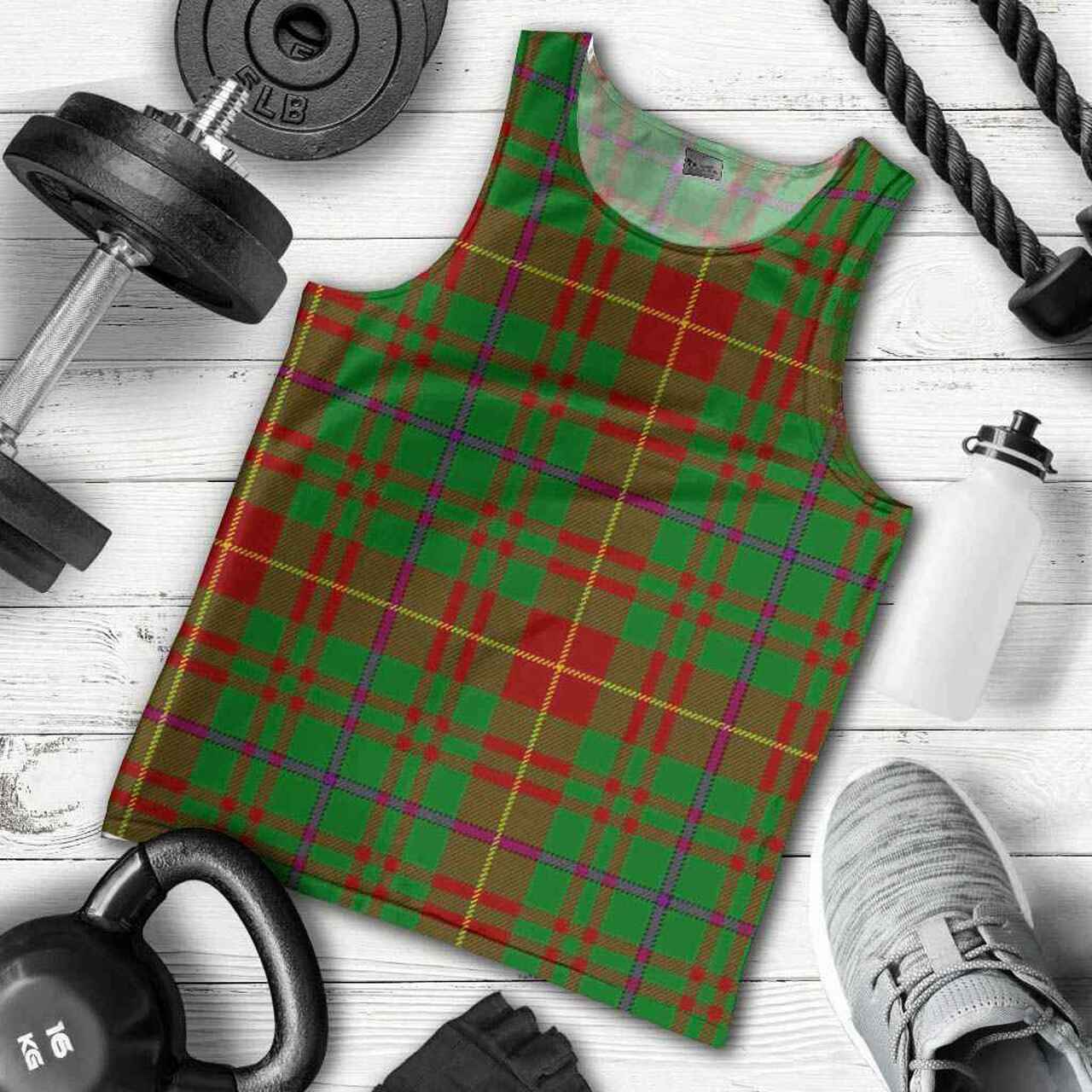 Fulton Tartan Plaid Men Tank Top