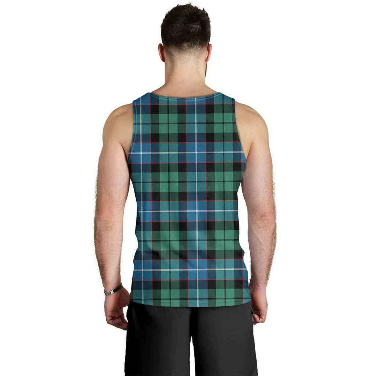 Galbraith Ancient Tartan Plaid Men Tank Top