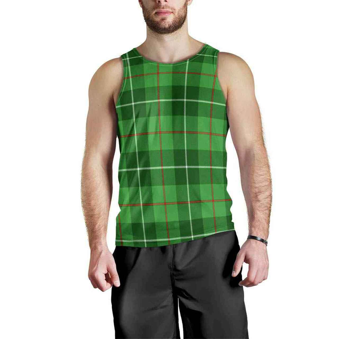 Galloway District Tartan Plaid Men Tank Top