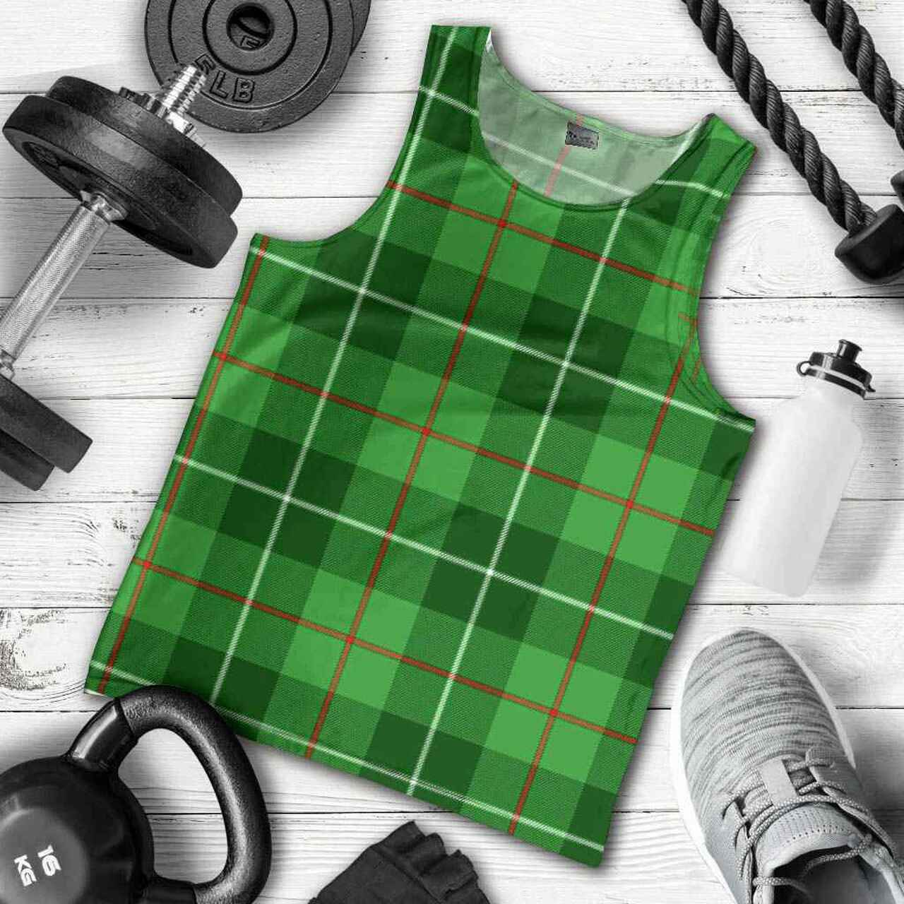 Galloway District Tartan Plaid Men Tank Top