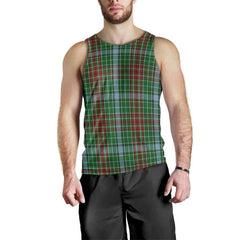 Gayre Tartan Plaid Men Tank Top
