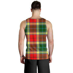 Gibson Tartan Crest Men Tank Top