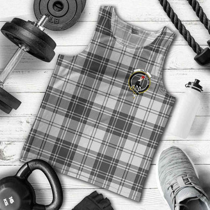 Glen Tartan Crest Men Tank Top