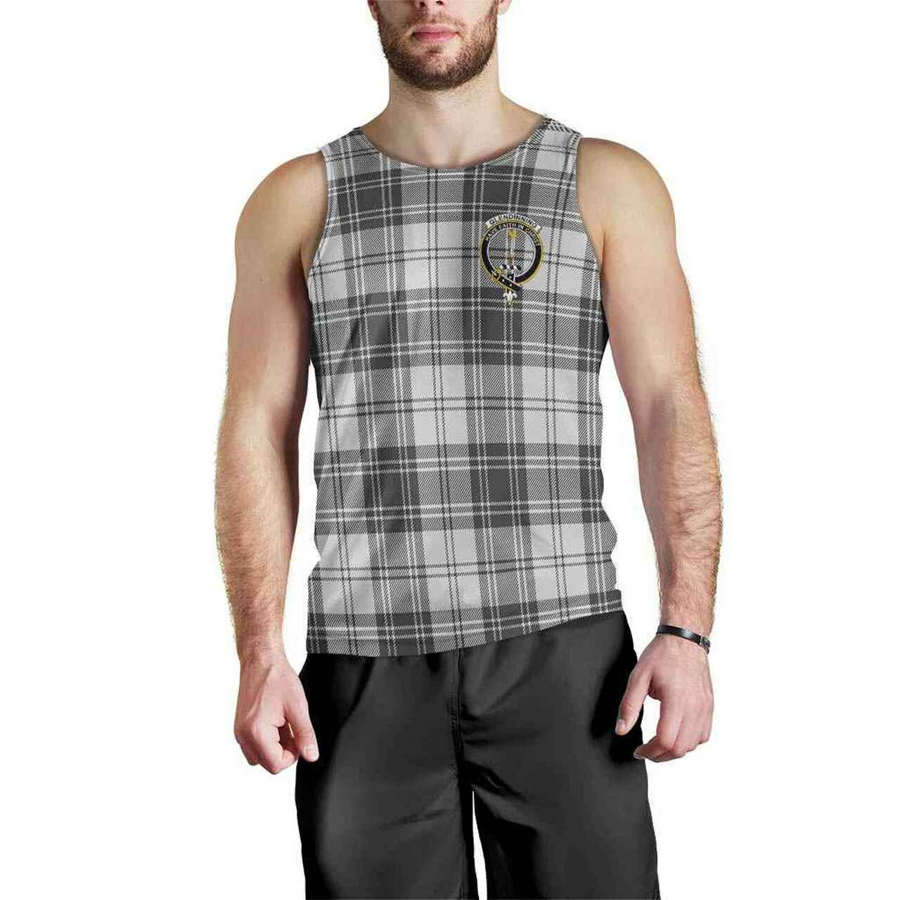 Glendinning Tartan Crest Men Tank Top