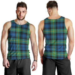 Gordon Ancient Tartan Plaid Men Tank Top