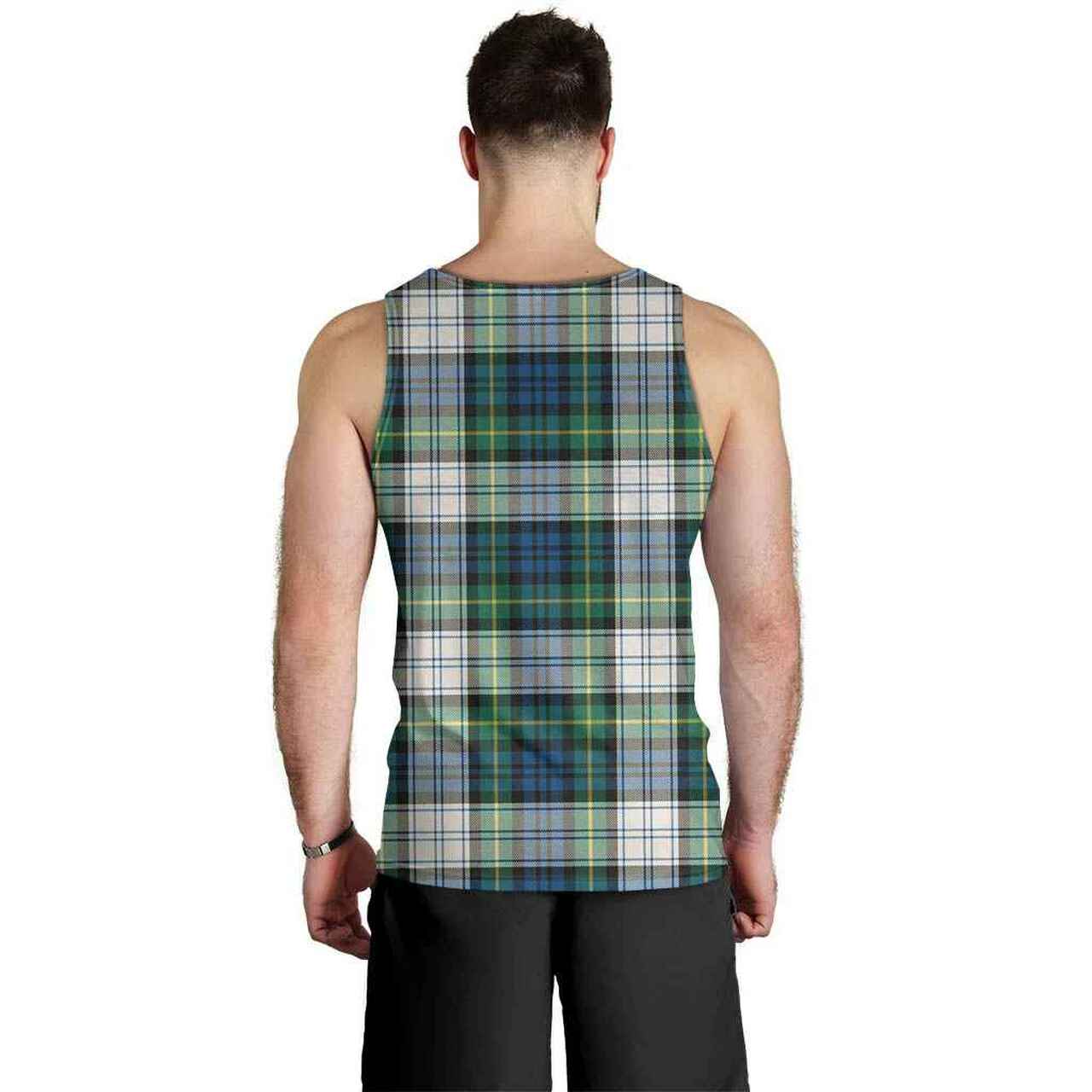 Gordon Dress Ancient Tartan Plaid Men Tank Top