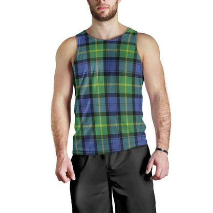 Gordon Old Ancient Tartan Plaid Men Tank Top