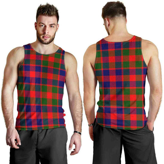 Gow Modern Tartan Plaid Men Tank Top