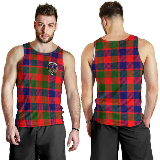 Gow (of Skeoch) Tartan Crest Men Tank Top