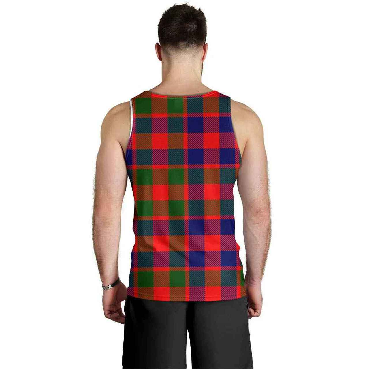 Gow (of Skeoch) Tartan Crest Men Tank Top