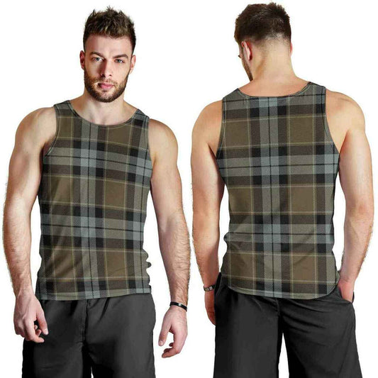 Graham of Menteith Weathered Tartan Plaid Men Tank Top