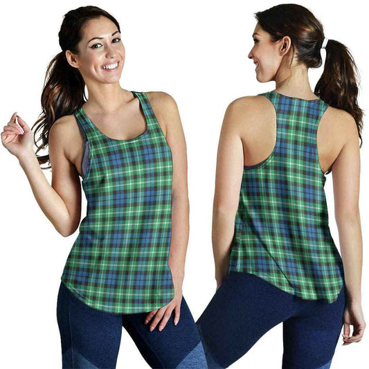 Graham of Montrose Ancient Tartan Plaid Women Racerback Tank