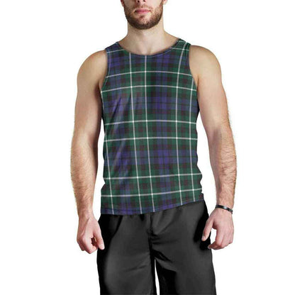 Graham of Montrose Modern Tartan Plaid Men Tank Top