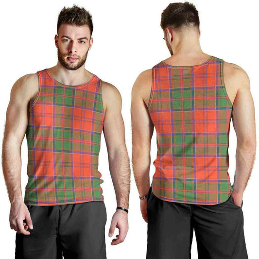 Grant Ancient Tartan Plaid Men Tank Top