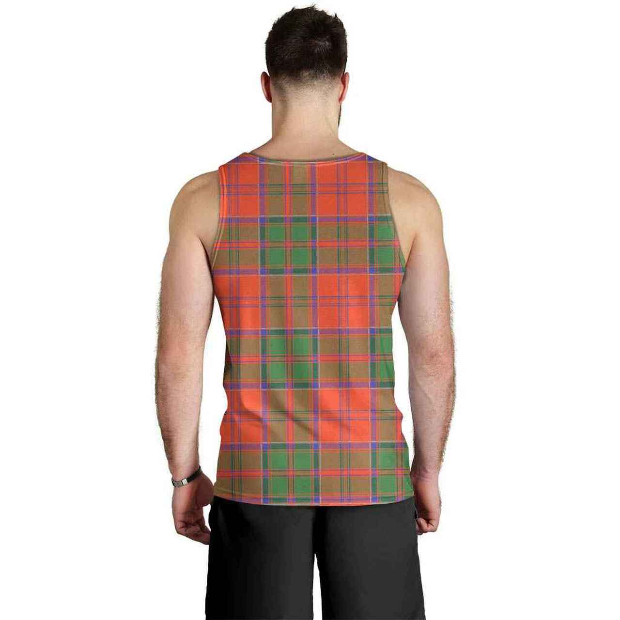 Grant Ancient Tartan Plaid Men Tank Top